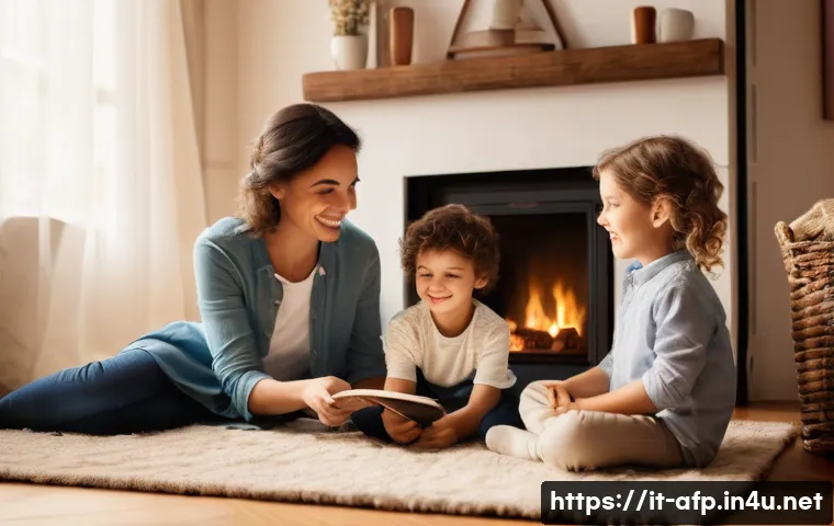 자산관리사가 중요한 이유 - **Prompt 1: A Cozy Family Moment**
    A happy, diverse Italian family, consisting of two adults and...